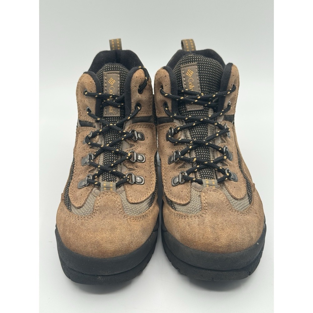 Columbia Hiking Boots Womans Brown Leather Rock Ridge Mid Size 3 - Picture 2 of 12